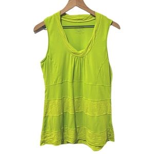 Neon Buddha Front Ruched Tank